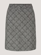 Weicher Rock mit Karomuster - Frauen - offwhite jacquard check Weicher Rock mit Karomuster - Frauen - offwhite jacquard check - 7 - TOM TAILOR