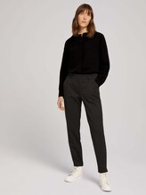 Rüschen Bluse mit Lyocell - Frauen - deep black Rüschen Bluse mit Lyocell - Frauen - deep black - 3 - TOM TAILOR