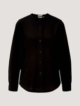 Rüschen Bluse mit Lyocell - Frauen - deep black Rüschen Bluse mit Lyocell - Frauen - deep black - 7 - TOM TAILOR