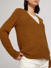 Fine cardigan with a V-neckline - Women - gingerbread brown melange Fine cardigan with a V-neckline - Women - gingerbread brown melange - 9 - TOM TAILOR