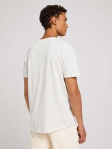 T-Shirt mit Print - Männer - Soft Light Beige T-Shirt mit Print - Männer - Soft Light Beige - 2 - TOM TAILOR Denim