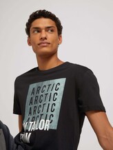 T-Shirt mit Print - Männer - Black T-Shirt mit Print - Männer - Black - 9 - TOM TAILOR Denim