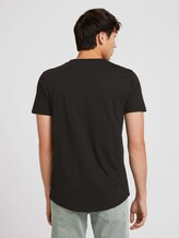 T-Shirt aus Bio-Baumwolle - Männer - Black T-Shirt aus Bio-Baumwolle - Männer - Black - 2 - TOM TAILOR Denim