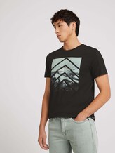T-Shirt aus Bio-Baumwolle - Männer - Black T-Shirt aus Bio-Baumwolle - Männer - Black - 5 - TOM TAILOR Denim