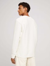 Langarmshirt mit Brusttasche - Männer - Soft Light Beige Langarmshirt mit Brusttasche - Männer - Soft Light Beige - 2 - TOM TAILOR Denim