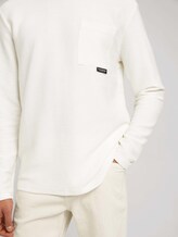 Langarmshirt mit Brusttasche - Männer - Soft Light Beige Langarmshirt mit Brusttasche - Männer - Soft Light Beige - 9 - TOM TAILOR Denim