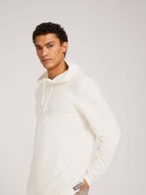 strukturierter Hoodie - Männer - Soft Light Beige strukturierter Hoodie - Männer - Soft Light Beige - 9 - TOM TAILOR Denim