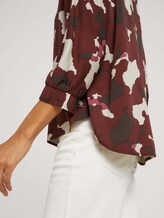 Bluse mit Fledermausärmeln - Frauen - organic abstract print Bluse mit Fledermausärmeln - Frauen - organic abstract print - 9 - Mine to five