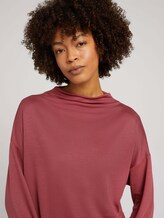 Pullover aus Jersey - Frauen - rouge red Pullover aus Jersey - Frauen - rouge red - 9 - Mine to five