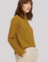 Kordelzug Pullover mit Bio-Baumwolle - Frauen - khaki olive Kordelzug Pullover mit Bio-Baumwolle - Frauen - khaki olive - 5 - TOM TAILOR