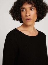 Strukturierter Pullover - Frauen - deep black Strukturierter Pullover - Frauen - deep black - 9 - TOM TAILOR