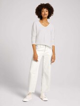 Strukturierter Pullover - Frauen - Whisper White Strukturierter Pullover - Frauen - Whisper White - 3 - TOM TAILOR