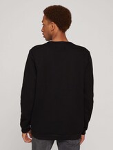 strukturierter Pullover - Männer - Black strukturierter Pullover - Männer - Black - 2 - TOM TAILOR Denim
