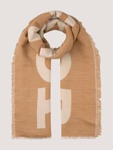 Schal mit Schriftprint - Frauen - wording colorblock Schal mit Schriftprint - Frauen - wording colorblock - 7 - TOM TAILOR Denim