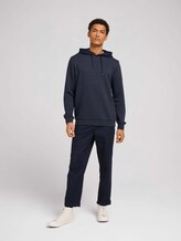strukturierter Hoodie - Männer - Blueish Grey strukturierter Hoodie - Männer - Blueish Grey - 3 - TOM TAILOR Denim