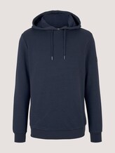 strukturierter Hoodie - Männer - Blueish Grey strukturierter Hoodie - Männer - Blueish Grey - 7 - TOM TAILOR Denim