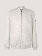 Bomberjacke - Männer - Light Medium Grey Melange Bomberjacke - Männer - Light Medium Grey Melange - 7 - TOM TAILOR Denim