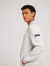 Bomberjacke - Männer - Light Medium Grey Melange Bomberjacke - Männer - Light Medium Grey Melange - 9 - TOM TAILOR Denim