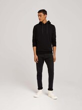 Hoodie mit Kapuze aus nachhaltiger Baumwolle - Männer - Black Hoodie mit Kapuze aus nachhaltiger Baumwolle - Männer - Black - 3 - TOM TAILOR Denim