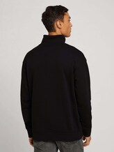Rollkragenpullover aus nachhaltiger Baumwolle - Männer - Black Rollkragenpullover aus nachhaltiger Baumwolle - Männer - Black - 2 - TOM TAILOR Denim