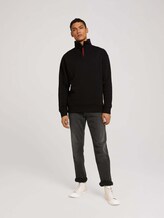 Rollkragenpullover aus nachhaltiger Baumwolle - Männer - Black Rollkragenpullover aus nachhaltiger Baumwolle - Männer - Black - 3 - TOM TAILOR Denim