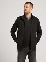 Sweatjacke mit Stehkragen - Männer - Black Sweatjacke mit Stehkragen - Männer - Black - 5 - TOM TAILOR