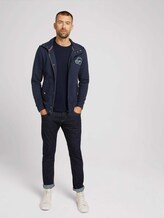 Jacke mit Stehkragen und Knopfleiste - Männer - Sky Captain Blue Jacke mit Stehkragen und Knopfleiste - Männer - Sky Captain Blue - 3 - TOM TAILOR