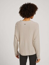 Pullover mit Fledermausärmeln - Frauen - cold beige Pullover mit Fledermausärmeln - Frauen - cold beige - 2 - Mine to five