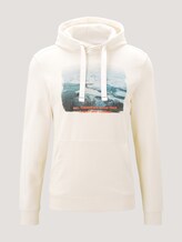 Hoodie with a photo print - Men - soft buttercream Hoodie with a photo print - Men - soft buttercream - 7 - TOM TAILOR