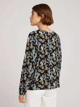 Bluse mit Ballonärmeln - Frauen - abstract print Bluse mit Ballonärmeln - Frauen - abstract print - 2 - TOM TAILOR Denim