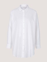 Sustainable cotton shirt - Women - White Sustainable cotton shirt - Women - White - 7 - TOM TAILOR Denim