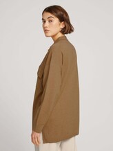 Gestrickte Hemdjacke - Frauen - camel melange Gestrickte Hemdjacke - Frauen - camel melange - 2 - TOM TAILOR Denim