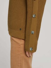 Strickpullover aus nachhaltiger Baumwolle - Frauen - soft camel Strickpullover aus nachhaltiger Baumwolle - Frauen - soft camel - 9 - TOM TAILOR Denim