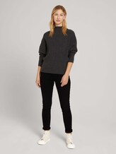 Strickpullover aus recyceltem Polyester - Frauen - Shale Grey Melange Strickpullover aus recyceltem Polyester - Frauen - Shale Grey Melange - 3 - TOM TAILOR Denim