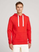 Basic Hoodie - Männer - Molten Lava Red Basic Hoodie - Männer - Molten Lava Red - 1 - TOM TAILOR