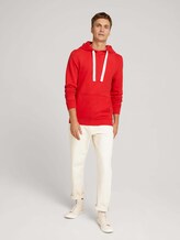 Basic Hoodie - Männer - Molten Lava Red Basic Hoodie - Männer - Molten Lava Red - 3 - TOM TAILOR
