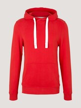 Basic Hoodie - Männer - Molten Lava Red Basic Hoodie - Männer - Molten Lava Red - 7 - TOM TAILOR
