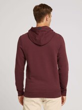 Basic Hoodie - Männer - Decadent Bordeaux Basic Hoodie - Männer - Decadent Bordeaux - 2 - TOM TAILOR