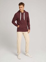 Basic Hoodie - Männer - Decadent Bordeaux Basic Hoodie - Männer - Decadent Bordeaux - 3 - TOM TAILOR