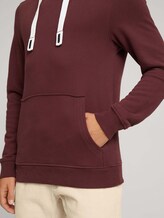 Basic Hoodie - Männer - Decadent Bordeaux Basic Hoodie - Männer - Decadent Bordeaux - 9 - TOM TAILOR