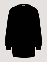 Oversize Langarmshirt aus nachhaltiger Baumwolle - Frauen - deep black Oversize Langarmshirt aus nachhaltiger Baumwolle - Frauen - deep black - 7 - TOM TAILOR Denim