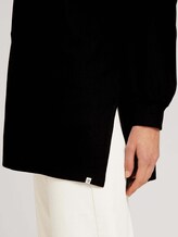Oversize Langarmshirt aus nachhaltiger Baumwolle - Frauen - deep black Oversize Langarmshirt aus nachhaltiger Baumwolle - Frauen - deep black - 9 - TOM TAILOR Denim