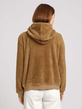 Sweatshirtjacke mit Eingrifftaschen - Frauen - soft camel Sweatshirtjacke mit Eingrifftaschen - Frauen - soft camel - 2 - TOM TAILOR Denim