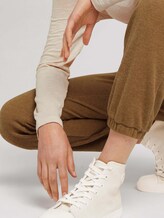 Highwaist Cargohose - Frauen - camel melange Highwaist Cargohose - Frauen - camel melange - 10 - TOM TAILOR Denim