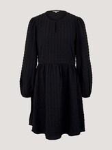 Strukturiertes Kleid - Frauen - deep black Strukturiertes Kleid - Frauen - deep black - 7 - TOM TAILOR Denim