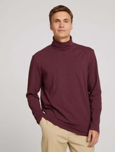 Basic Rollkragenshirt - Männer - Decadent Bordeaux Basic Rollkragenshirt - Männer - Decadent Bordeaux - 1 - TOM TAILOR