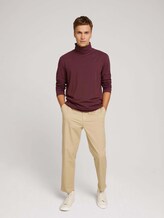 Basic Rollkragenshirt - Männer - Decadent Bordeaux Basic Rollkragenshirt - Männer - Decadent Bordeaux - 3 - TOM TAILOR