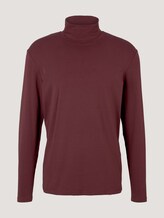 Basic Rollkragenshirt - Männer - Decadent Bordeaux Basic Rollkragenshirt - Männer - Decadent Bordeaux - 7 - TOM TAILOR