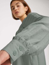 Bluse mit Schleife - Frauen - soft greyish green Bluse mit Schleife - Frauen - soft greyish green - 9 - TOM TAILOR Denim