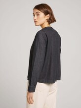 Jeanshemd aus nachhaltiger Baumwolle - Frauen - dark stone black denim Jeanshemd aus nachhaltiger Baumwolle - Frauen - dark stone black denim - 2 - TOM TAILOR Denim